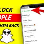 How to Unblock someone on Snapchat 2024 – Aditya Gyan