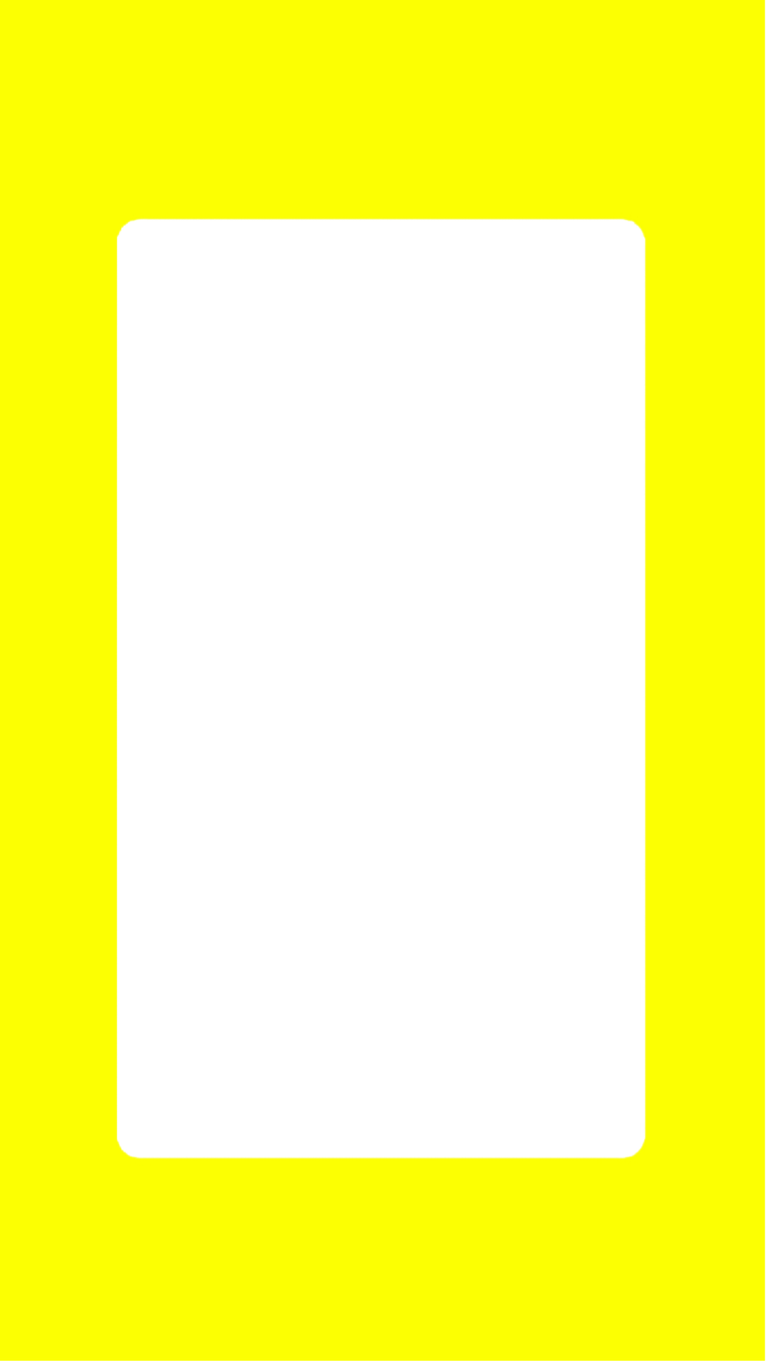 Round edge png/template -yellow