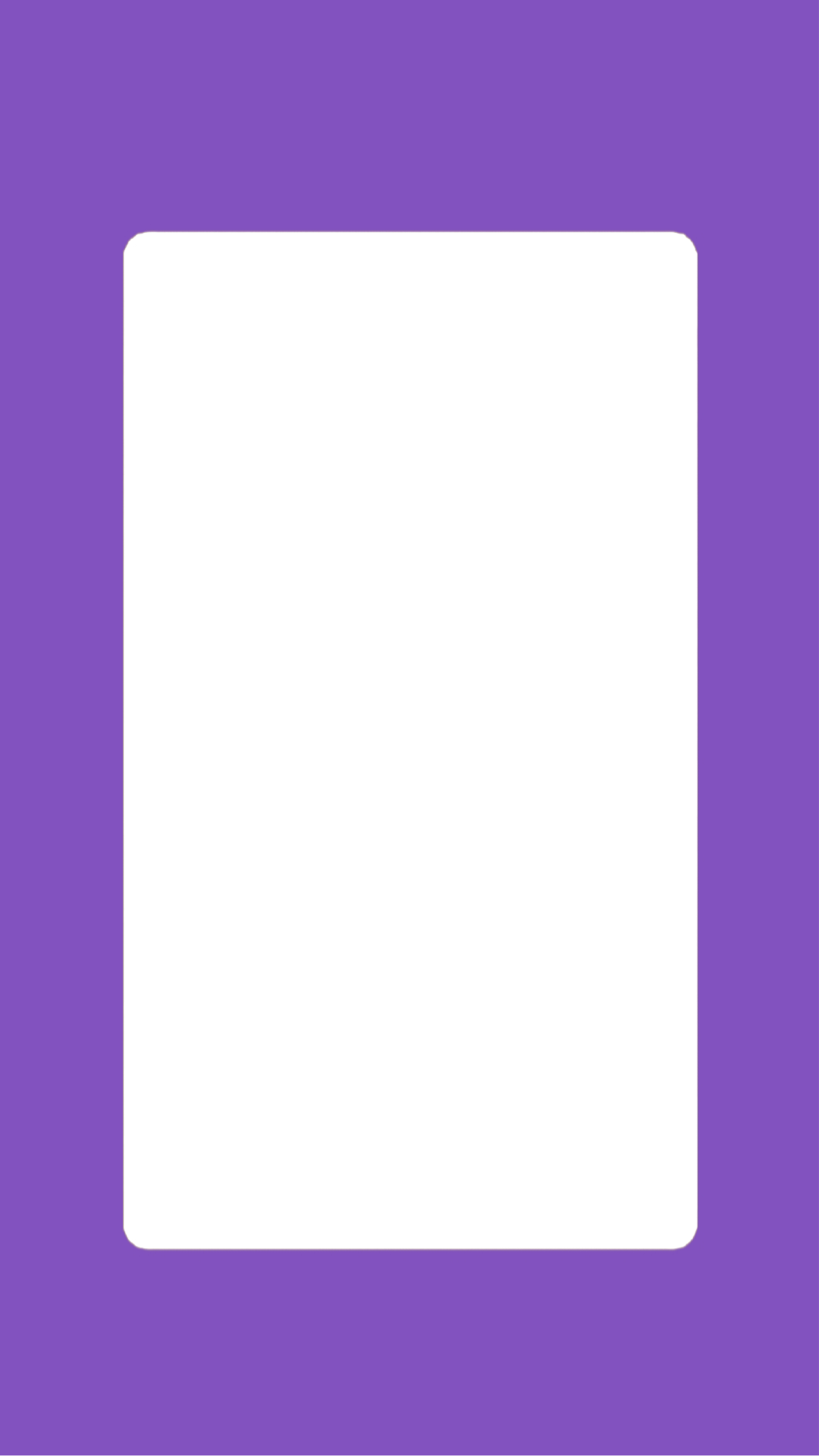Round edge png - fresh purple