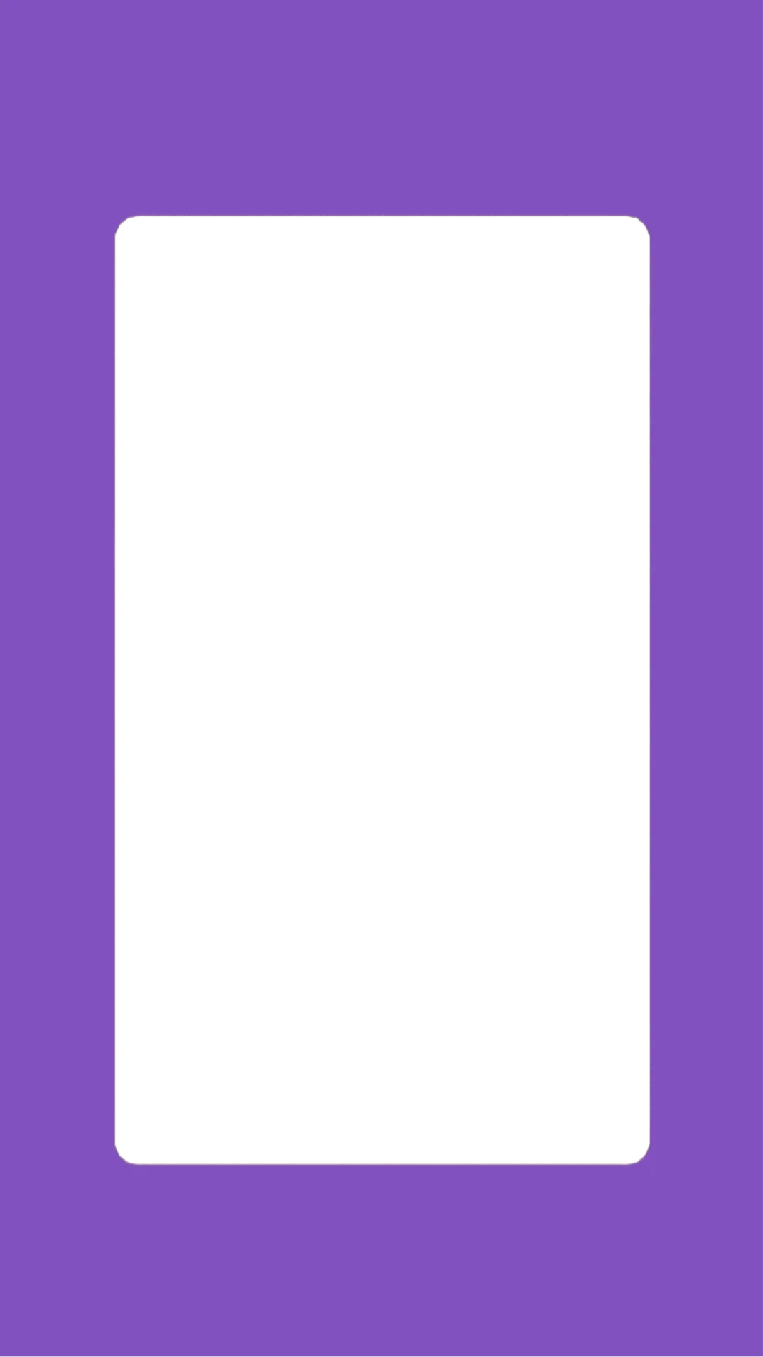 Round edge png - fresh purple