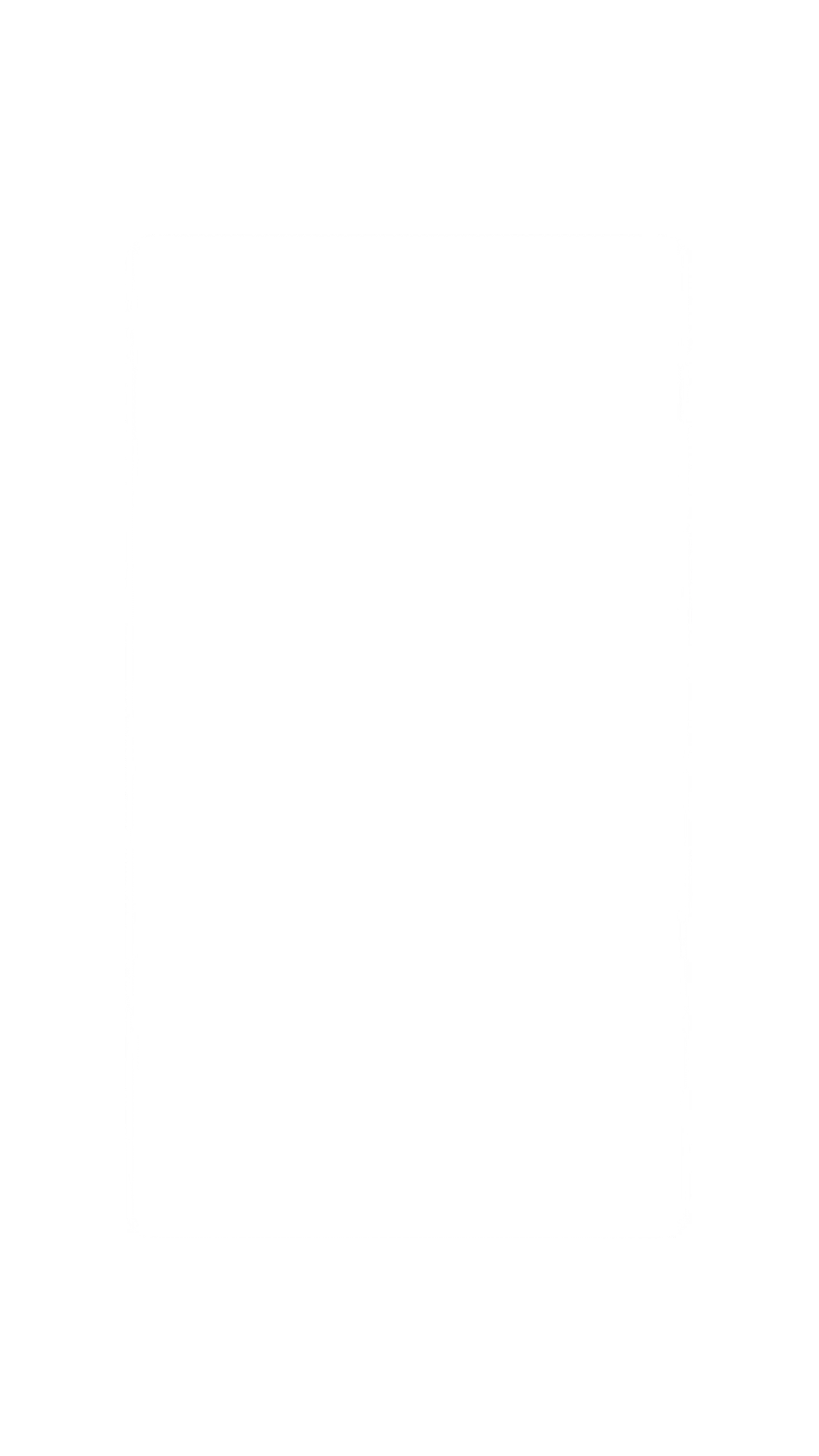 Round edge png/template - white