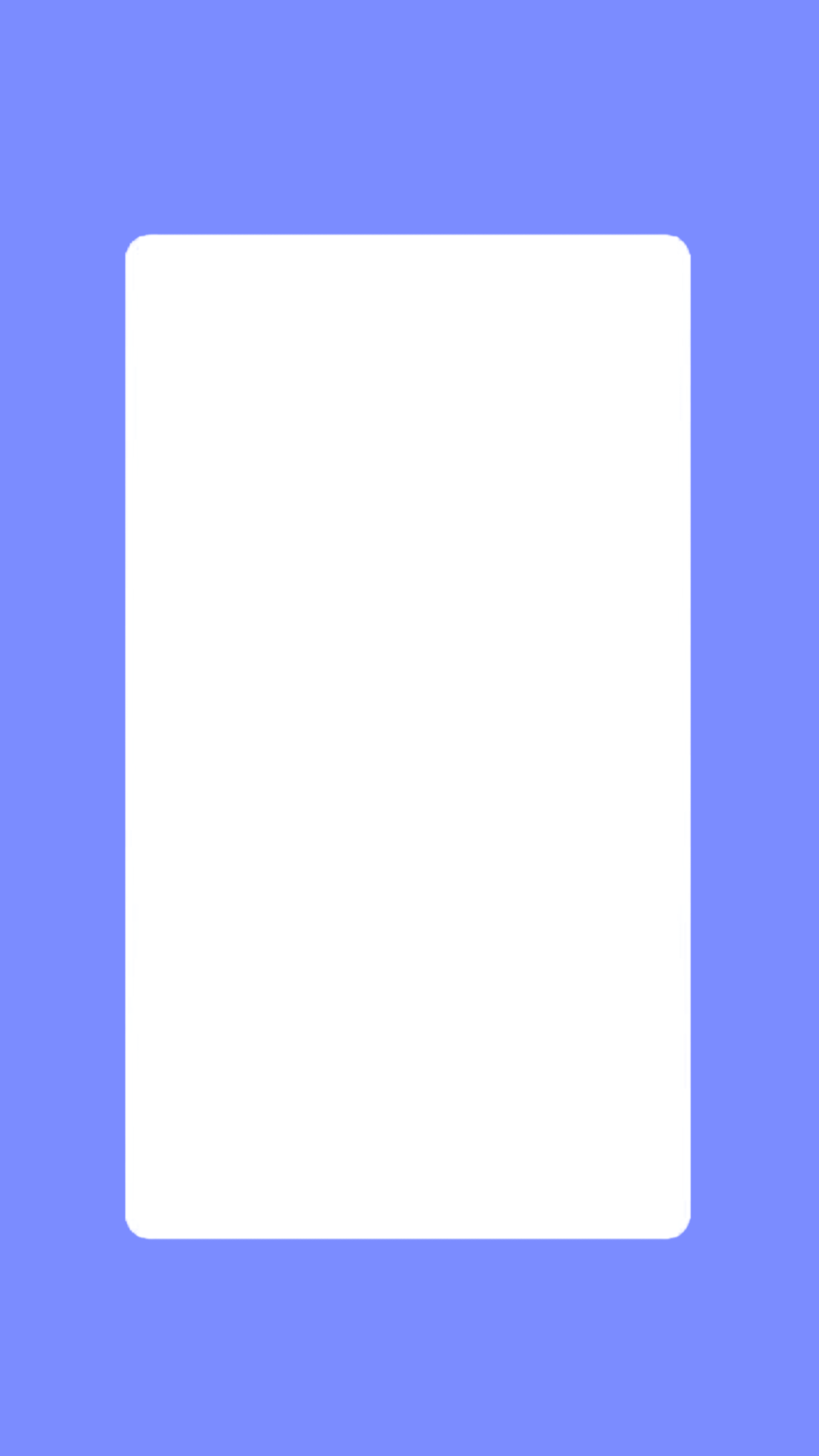 Round Edge PNG - sky blue