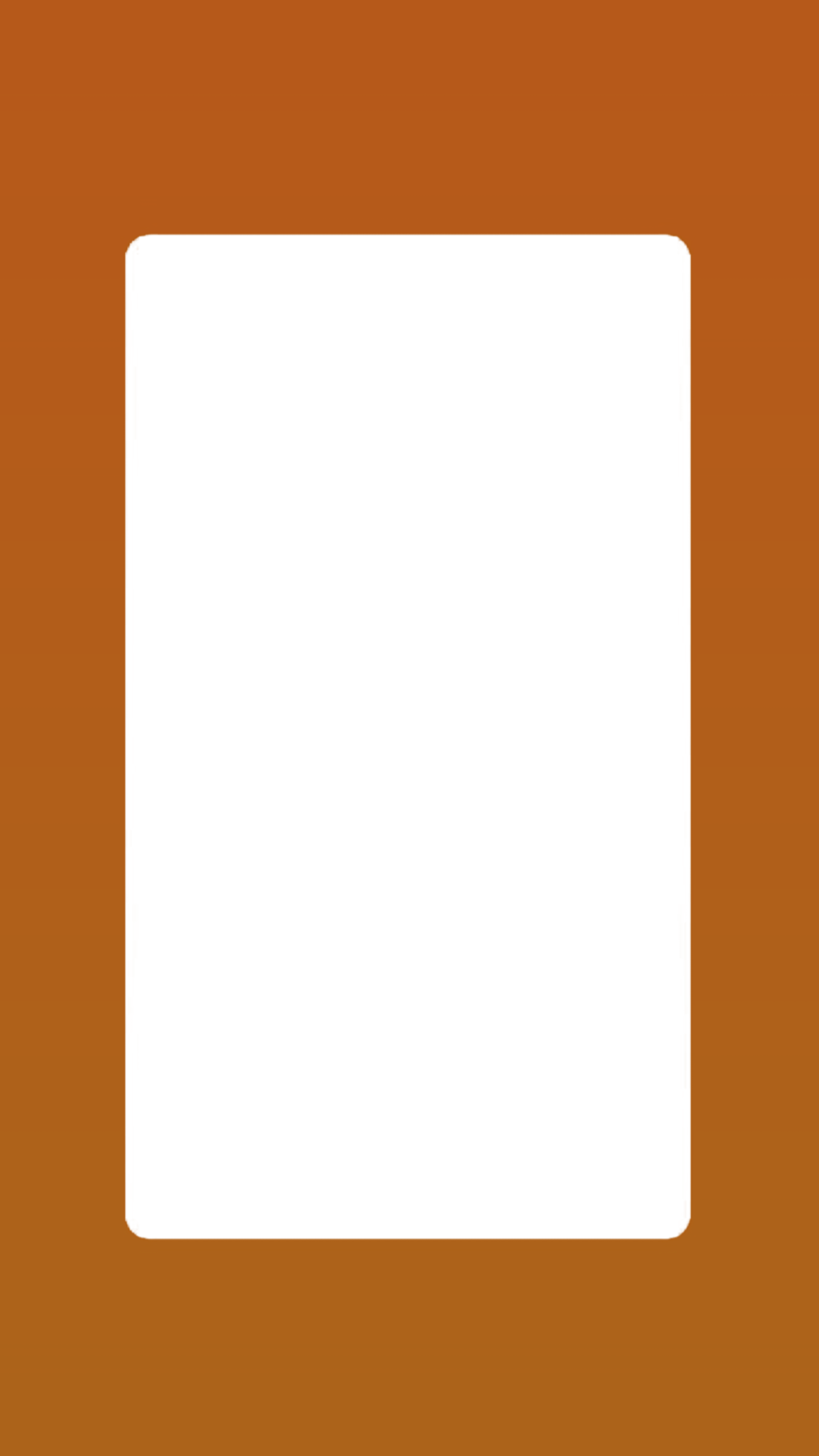 Round Edge PNG - brownie orange