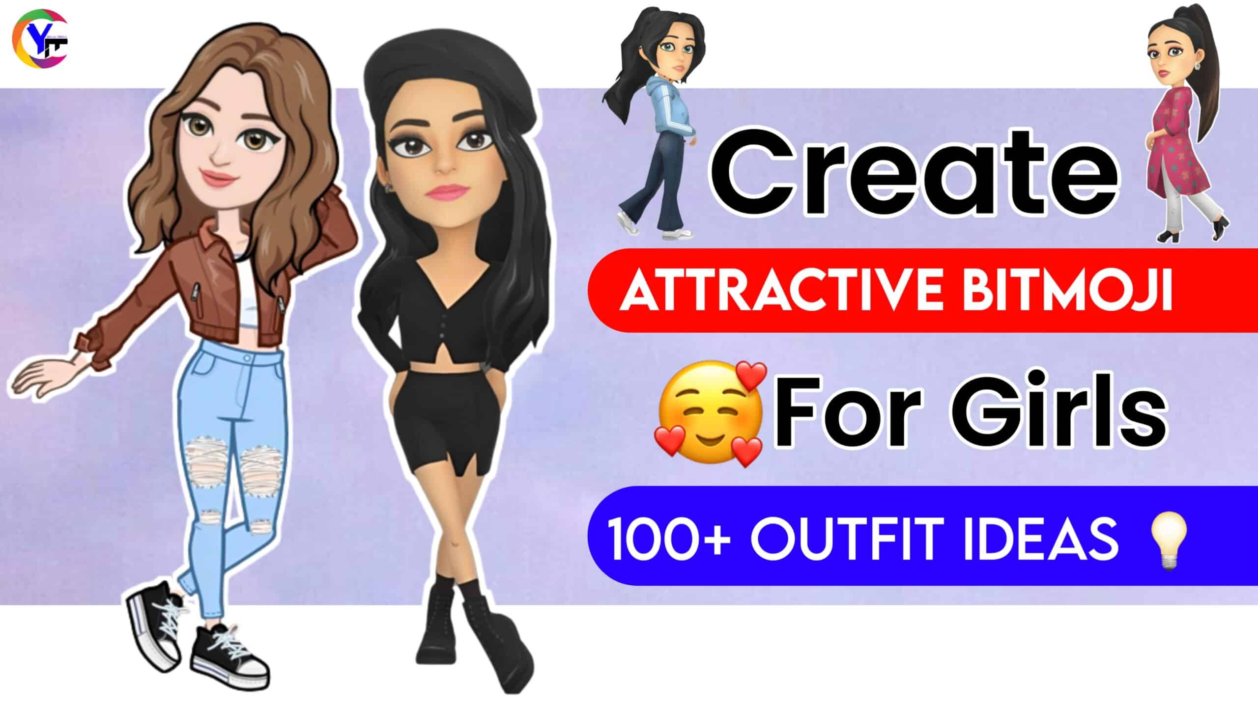 How to Make Attractive Girl Bitmoji | 100+ Outfit Ideas for Girl Bitmoji – Aditya Gyan