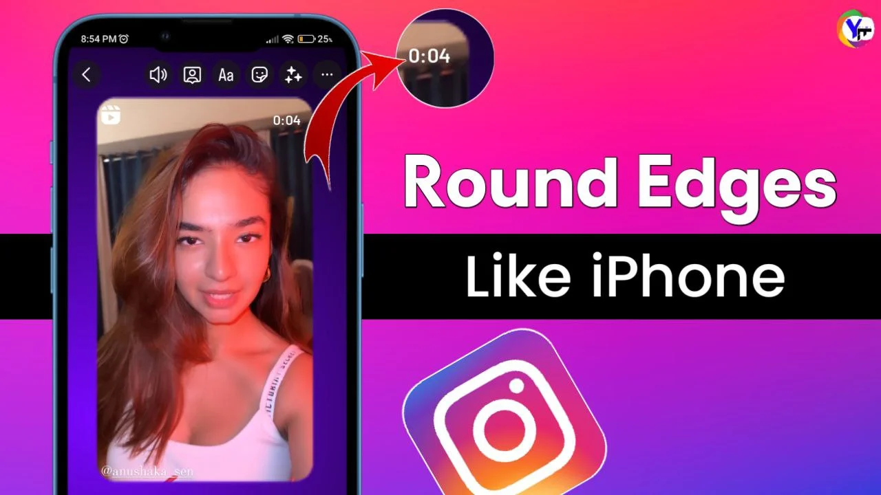 Round Edges Instagram Story PNG | 150+ Template Download – Aditya Gyan