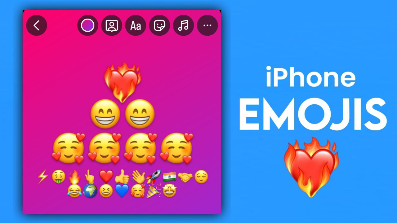 How to use iOS Emoji for Android Instagram 2023 | Change Emoji style ...