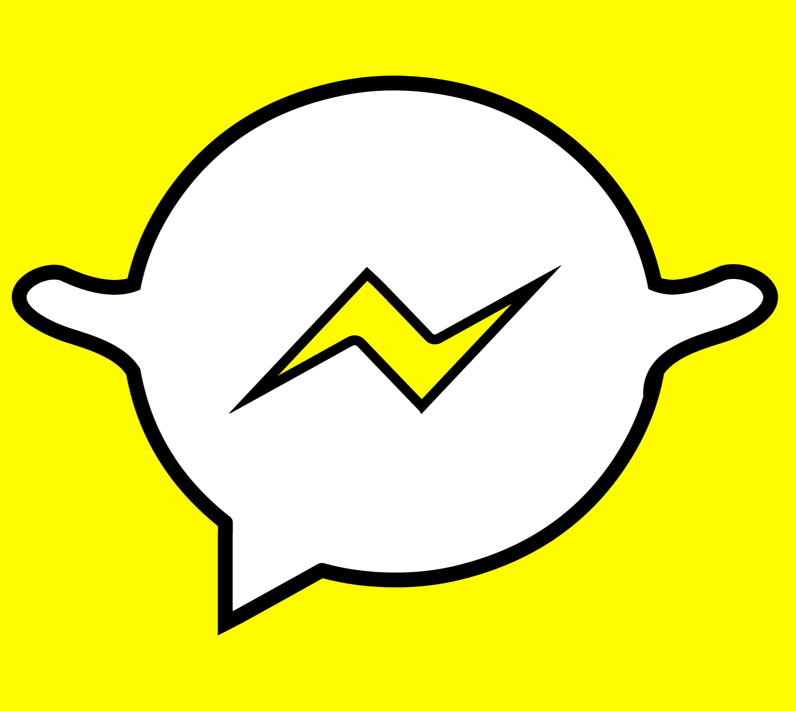 Snapchat app icon/logo PNG