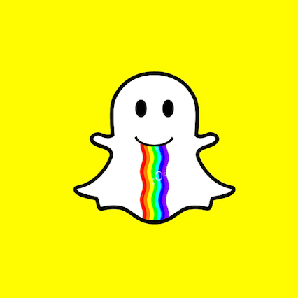 Snapchat app icon/logo PNG