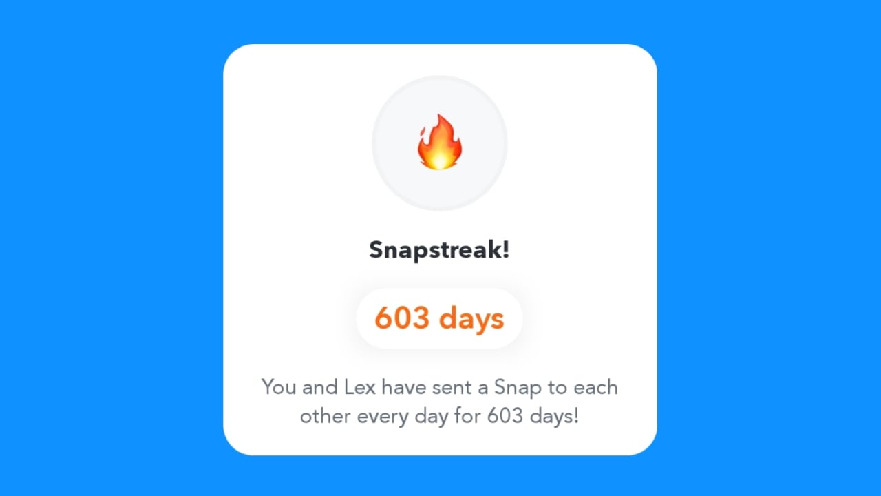 start a streak on Snapchat