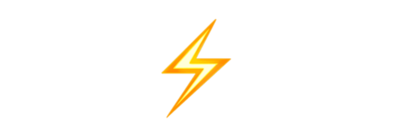 High voltage Ios emoji
