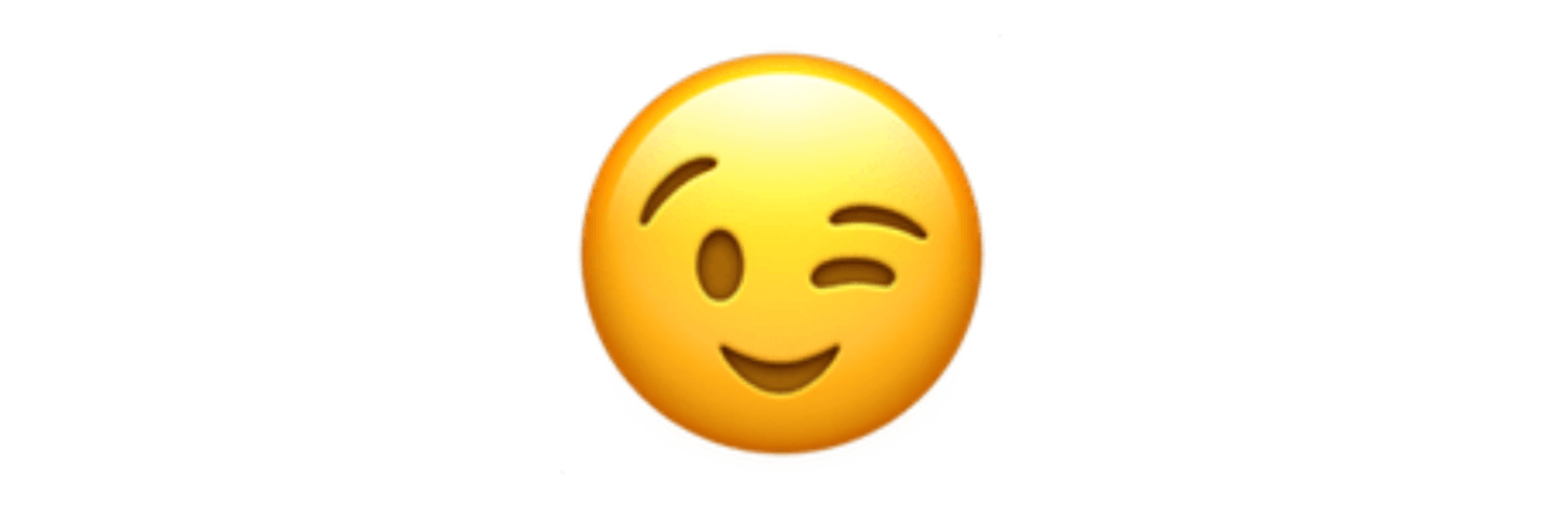Wink Eye Ios emoji