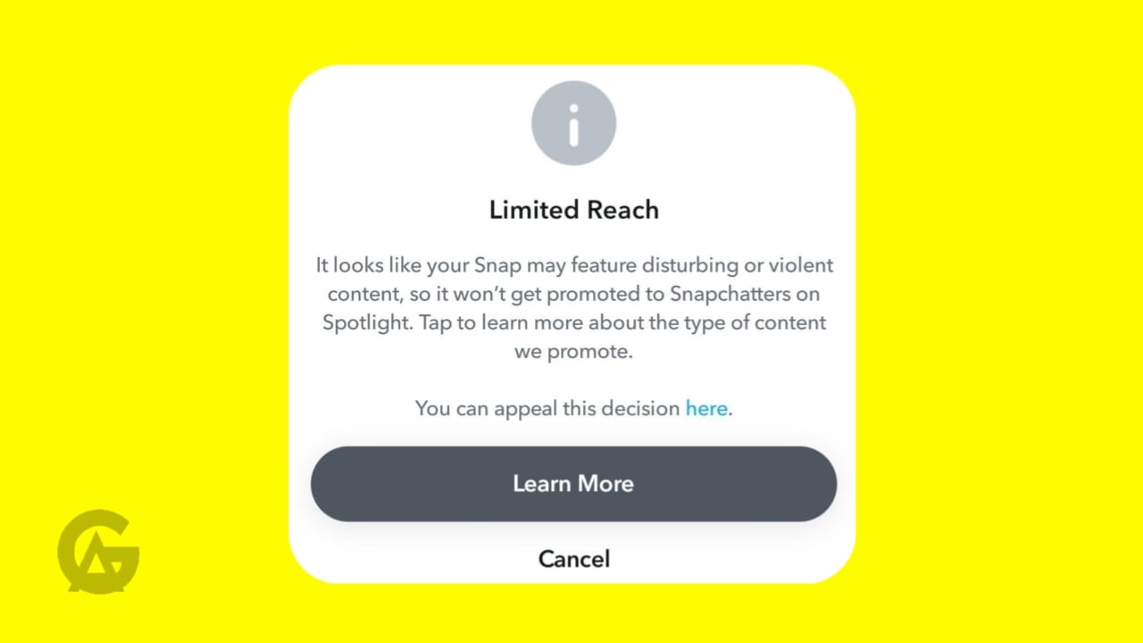 Fix Snapchat Spotlight Limited Reach