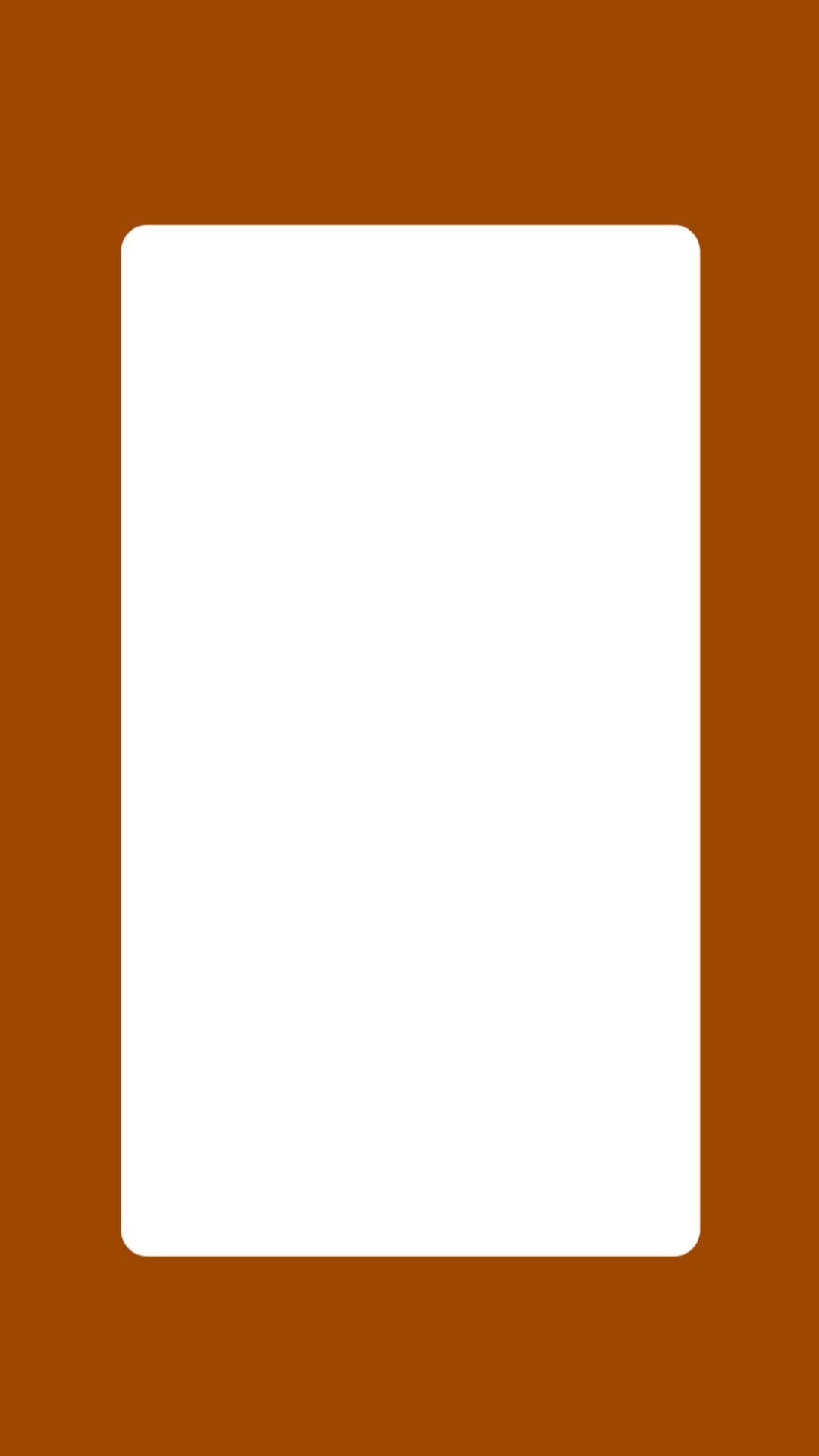 Round Edge PNG - Brown