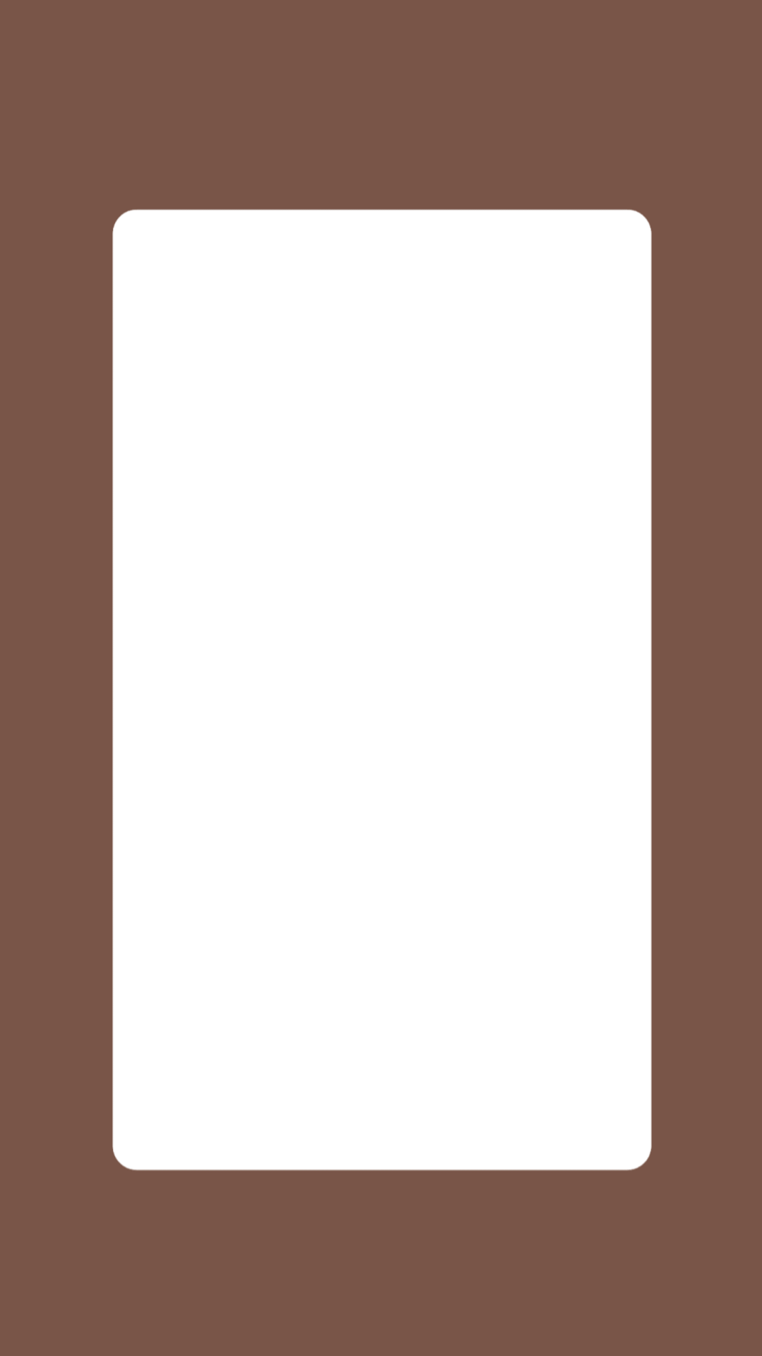 Round Edge PNG - Brown