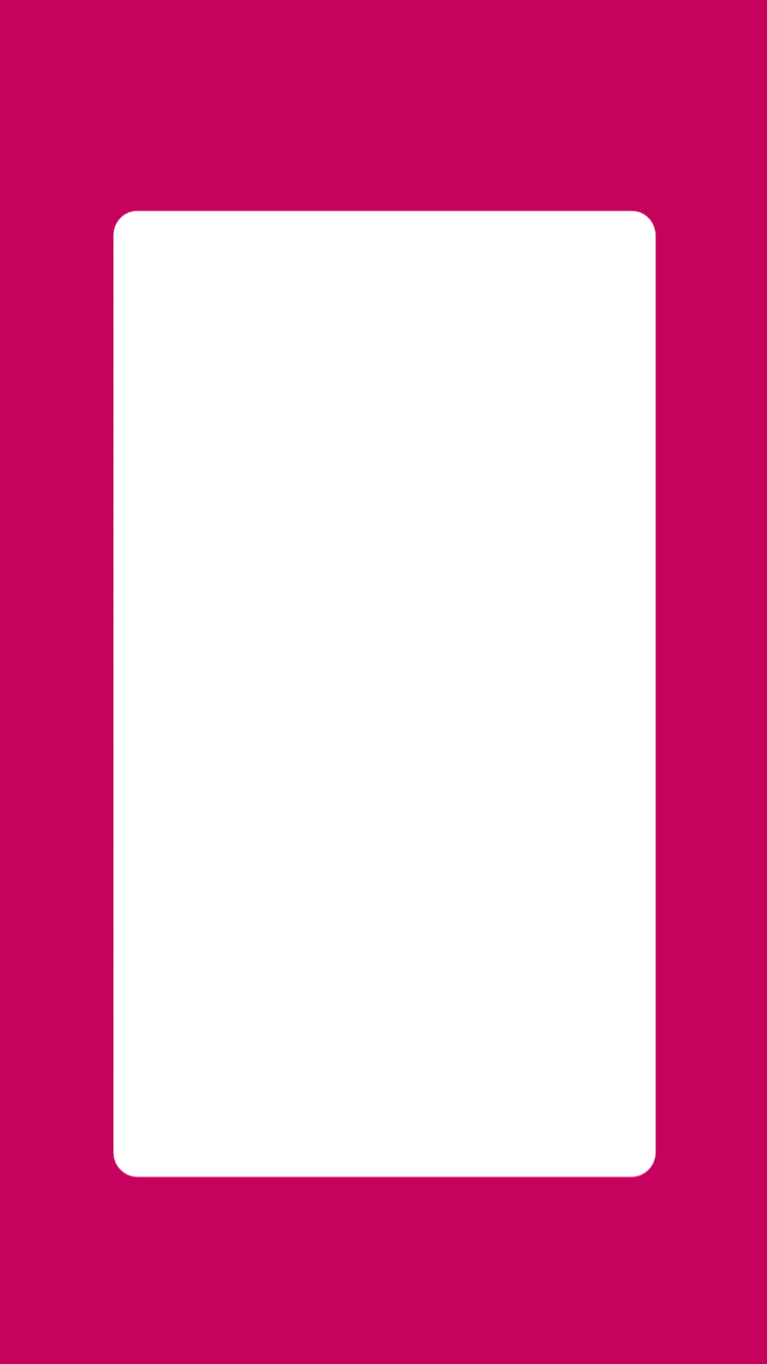 Round Edge PNG - Dark Pink