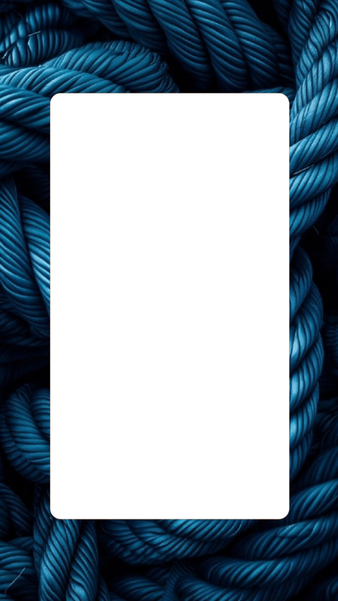 Round Edge PNG - Rope Texture