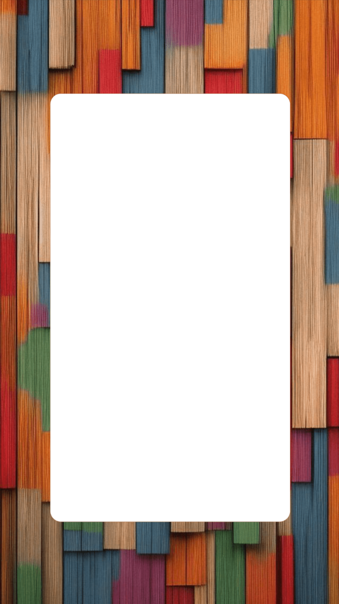 Round Edge PNG - Wooden Texture