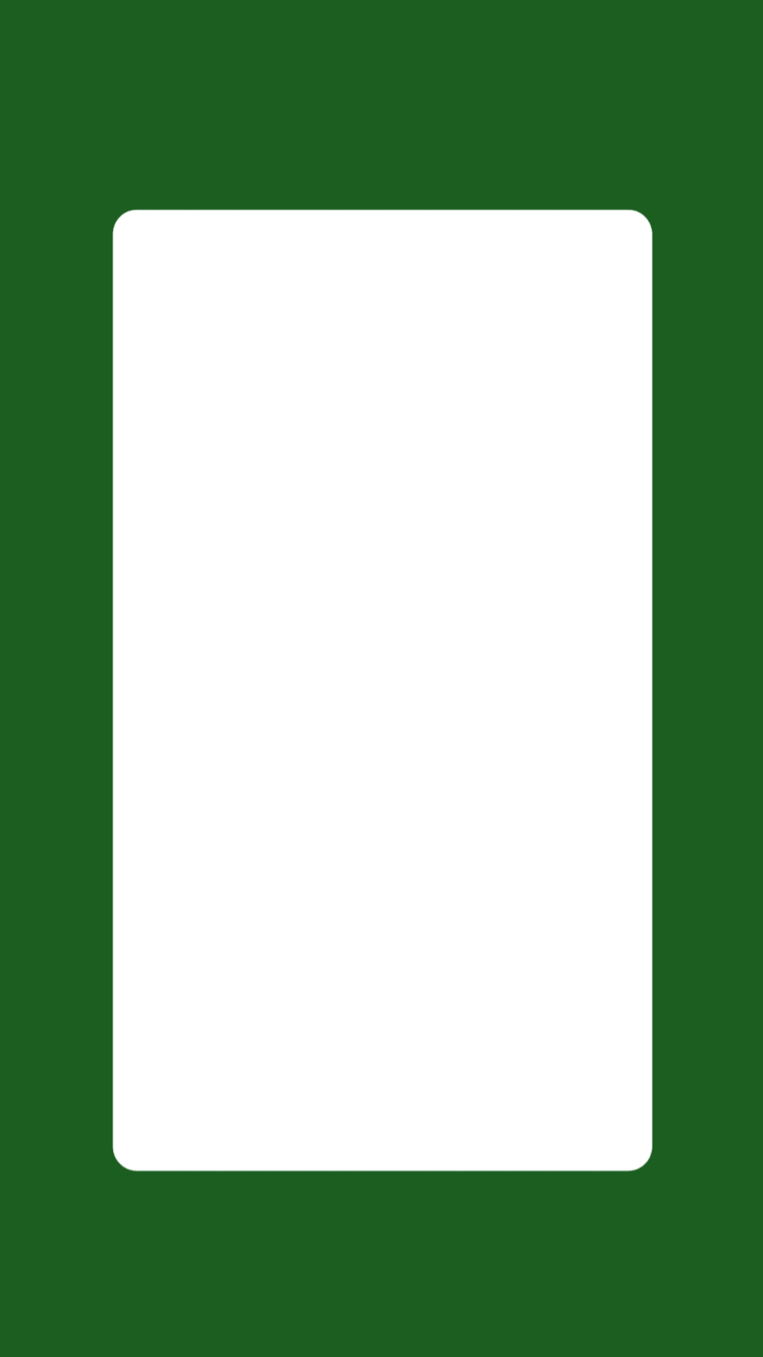 Round Edge PNG - Dark Green