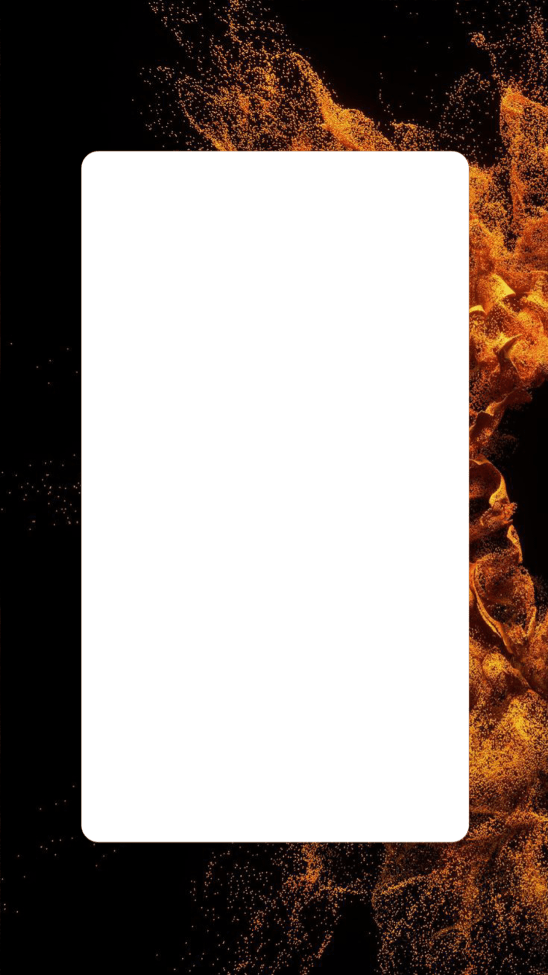 Round Edge PNG - Fire Texture