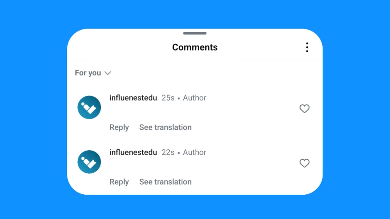 How to Blank Comment on Instagram