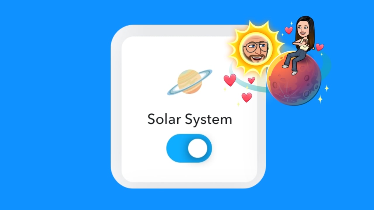 Snapchat solar system