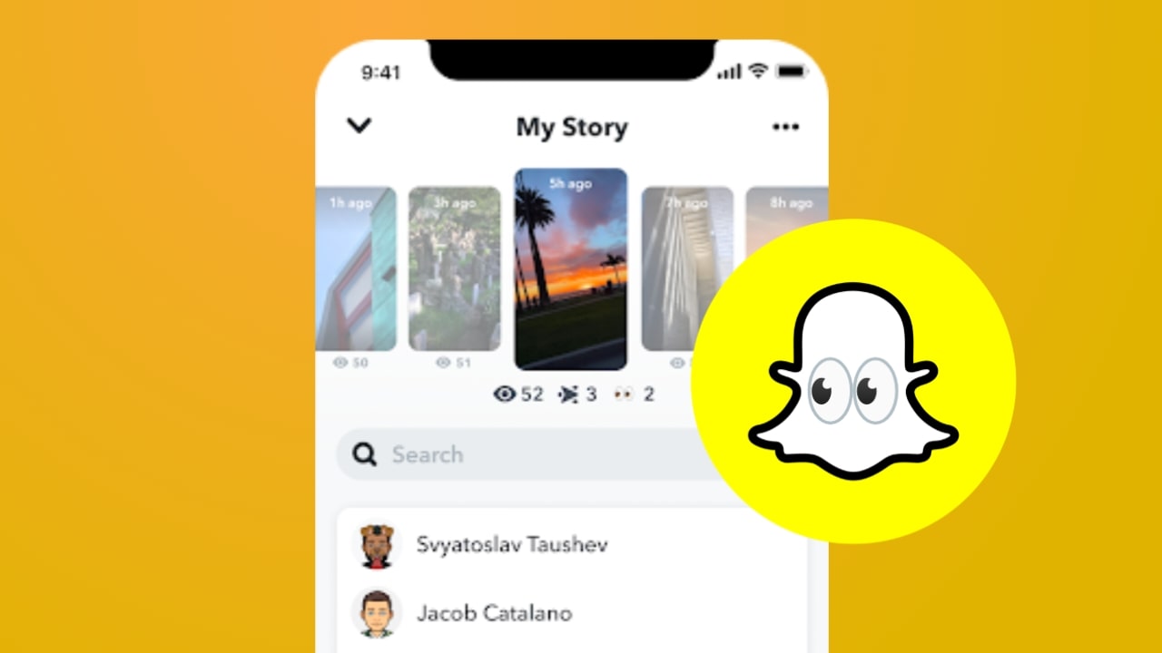 What do Eyeballs Means on Snapchat? Story Rewatch Indicator