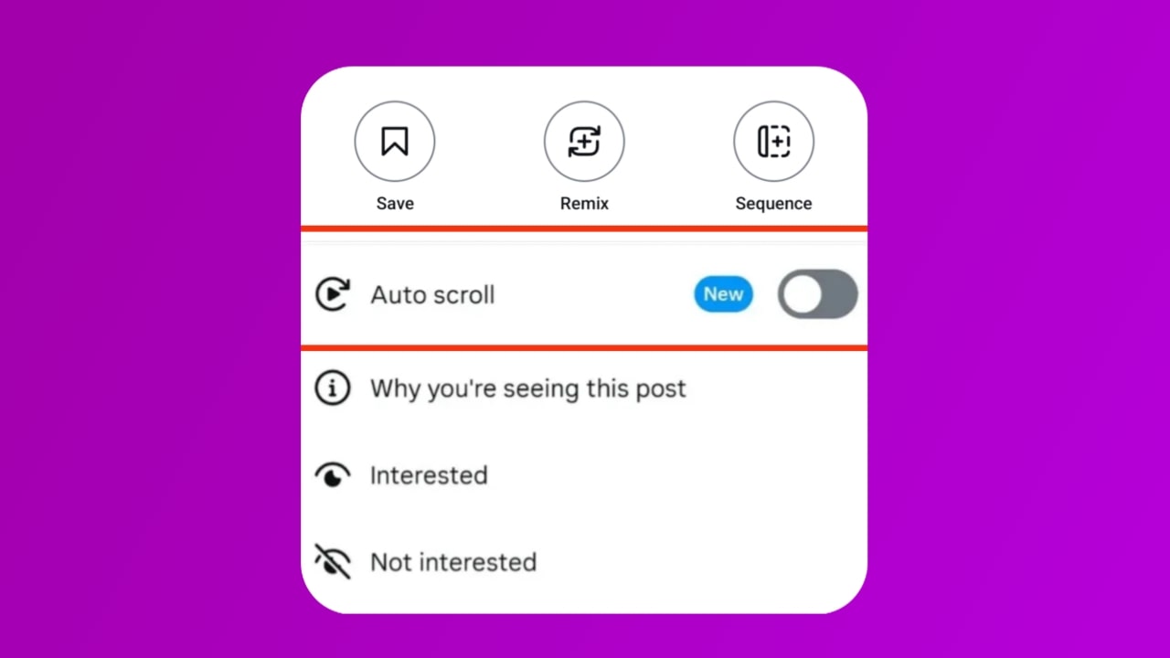 Instagram Testing Auto-Scroll?