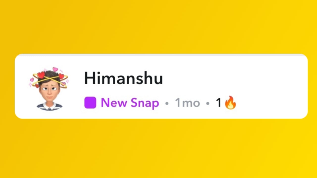 Snapchat Instant Streaks