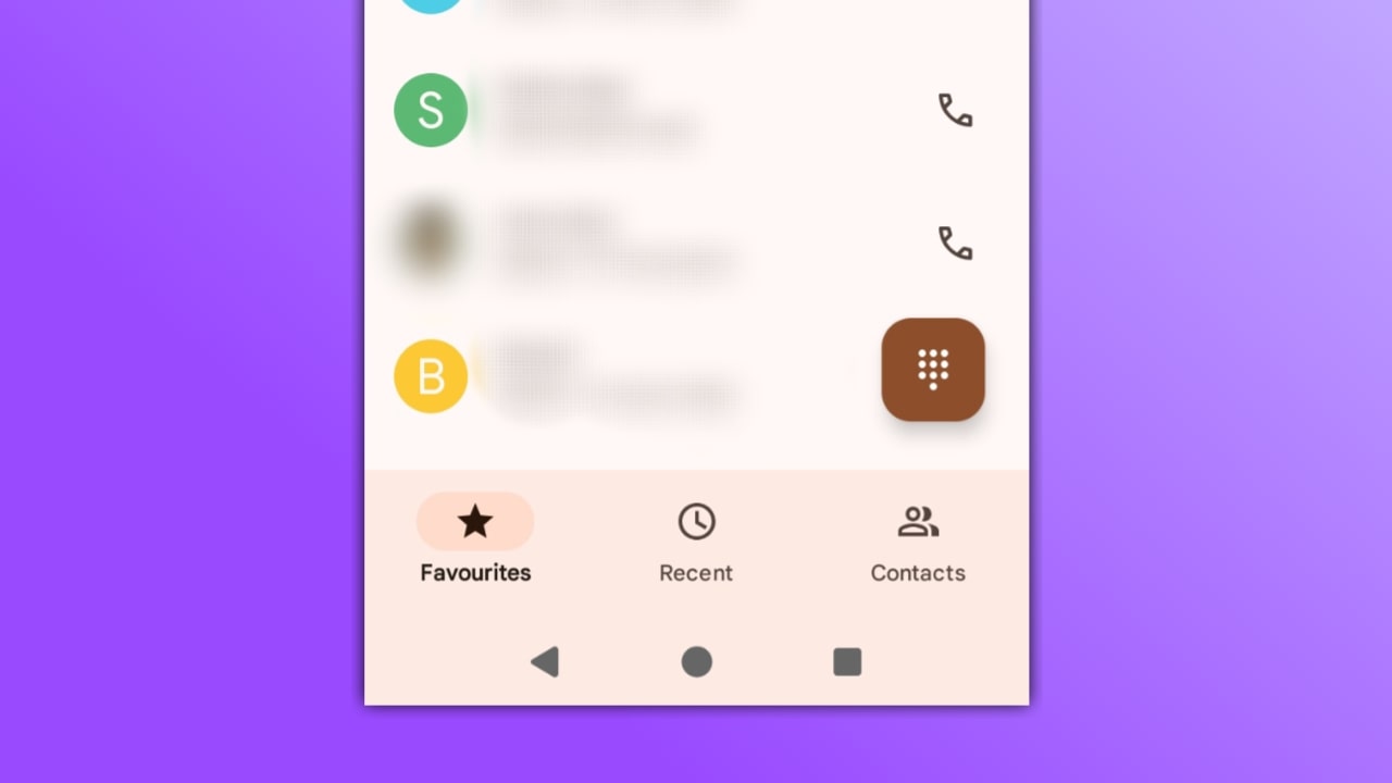 How to Get the Contacts Tab Back