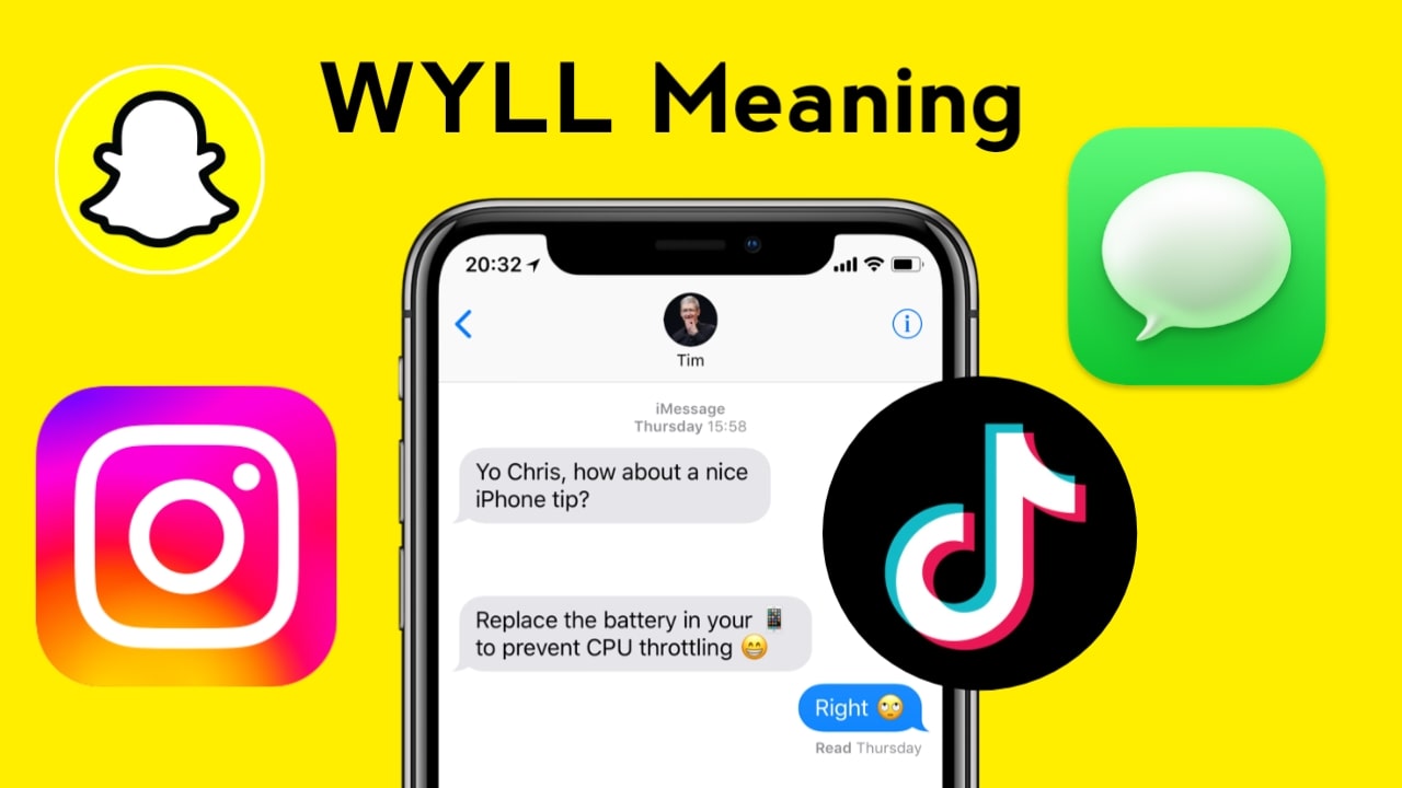 What Does WYLL Slang Mean on Snapchat, TikTok and SMS