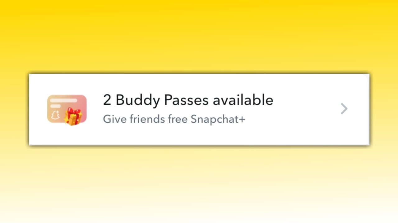Who is eligible for the Snapchat+ buddy pass?