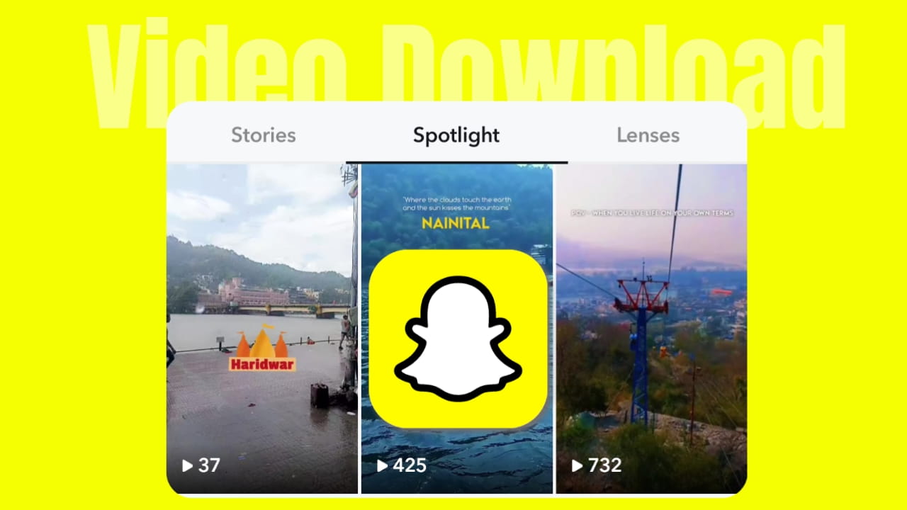 Snapchat Video Download without Watermark
