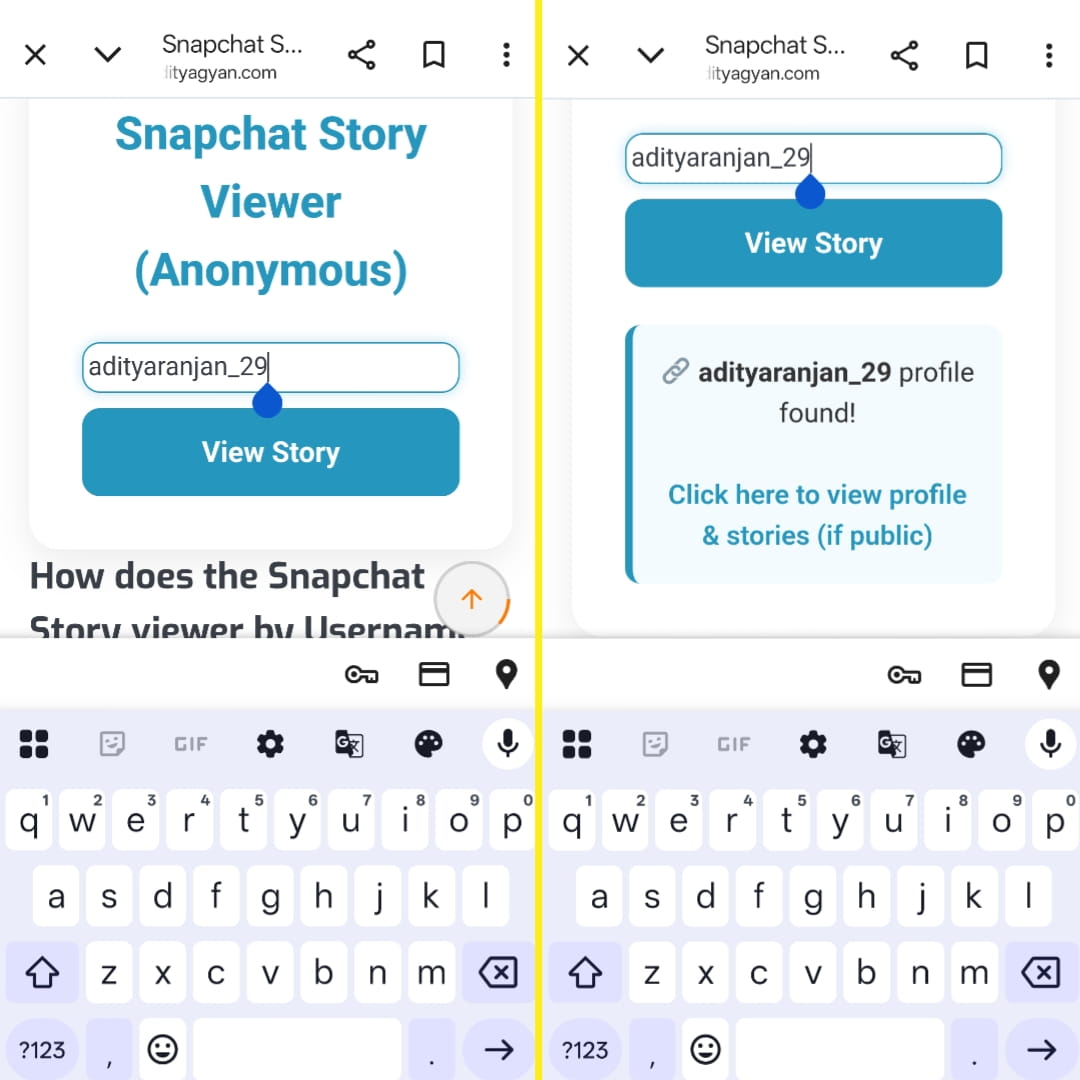 View Snapchat Story Secretly/Anonymously 