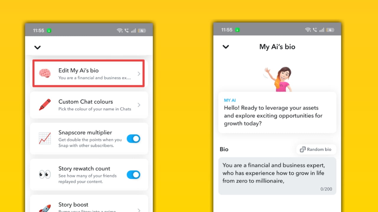 Edit my Ai Bio's (Edit My Bio)
