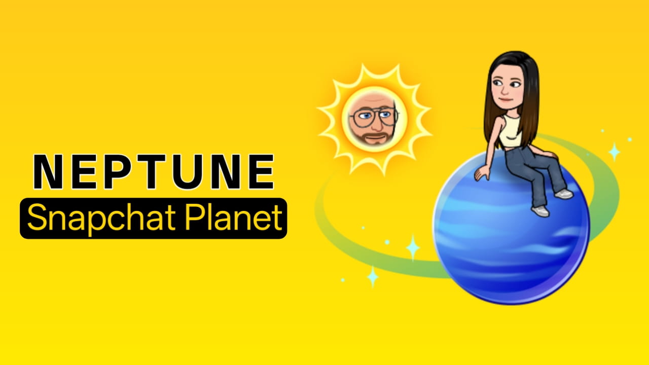 Snapchat Neptune planet Meaning