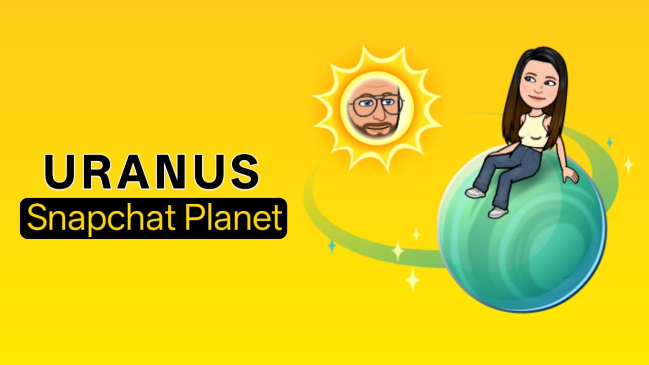Snapchat Uranus planet Meaning