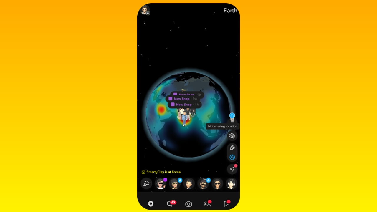 Features we get to see in Snapchat Map Section?
