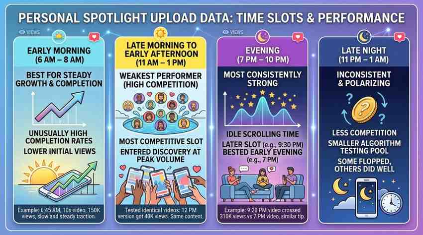 Best Time to Upload on Snapchat Spotlight (What Actually Worked After Months of Testing)